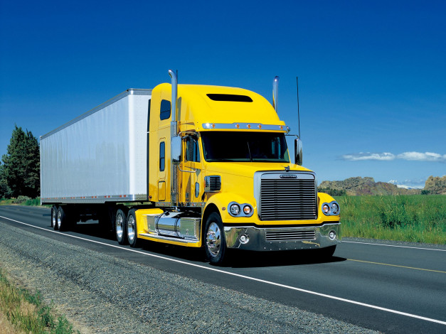 Обои картинки фото автомобили, freightliner