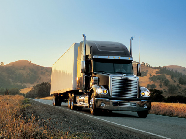 Обои картинки фото автомобили, freightliner