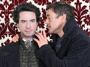 Картинка мужчины robert downey jr тюссо