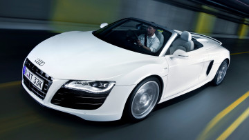 Картинка audi r8 автомобили скорость автомобиль стиль мощь