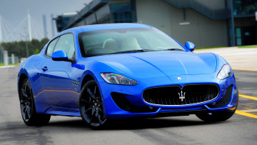 Картинка maserati granturismo автомобили автомобиль стиль мощь скорость