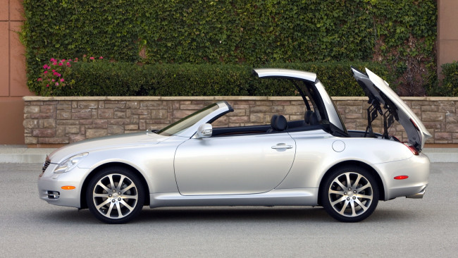 Обои картинки фото lexus, sc, автомобили, автомобиль, стиль, мощь, скорость