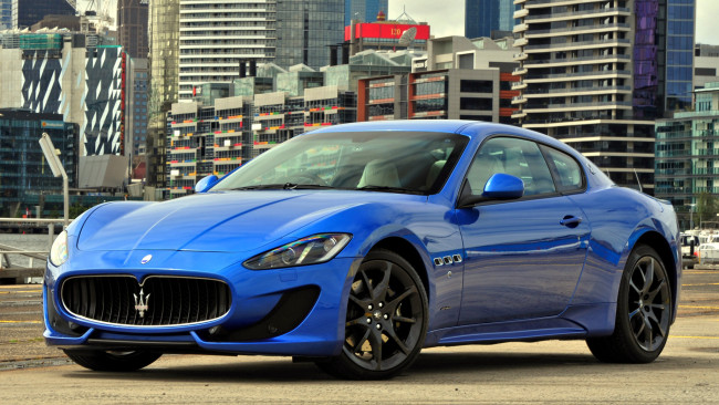 Обои картинки фото maserati, granturismo, автомобили, автомобиль, стиль, мощь, скорость