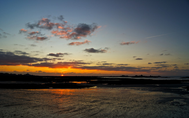 Обои картинки фото природа, восходы, закаты, вечер, закат