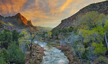 Картинка природа реки озера осень горы река лес