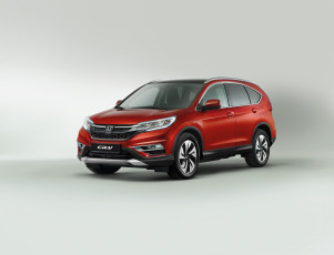 Картинка автомобили honda cr-v rm 2015г красный