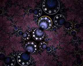 Картинка 3д+графика фракталы+ fractal цвета фон узор