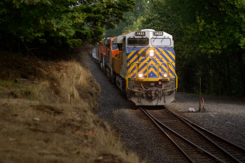 Картинка техника поезда состав локомотив рельсы дорога железная