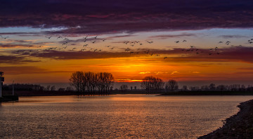 Картинка природа восходы закаты рассвет