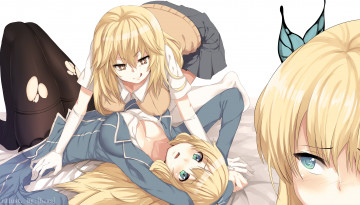 Картинка автор +hewsack аниме unknown +другое kashiwazaki sena kancolle atago shokuhou misaki hewsack