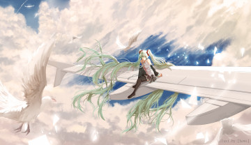 Картинка автор +hewsack аниме vocaloid hewsack hatsune miku