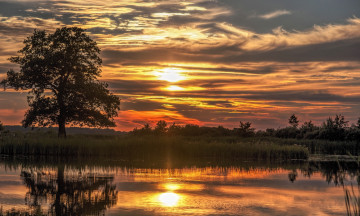 Картинка природа восходы закаты рассвет