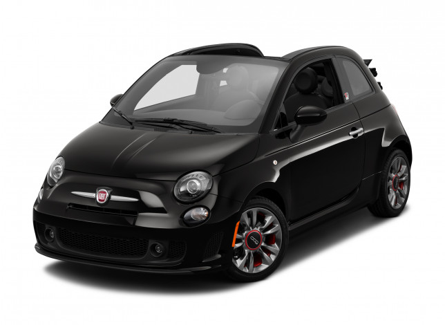 Обои картинки фото автомобили, fiat, 500c, gq, 2014г, us-spec