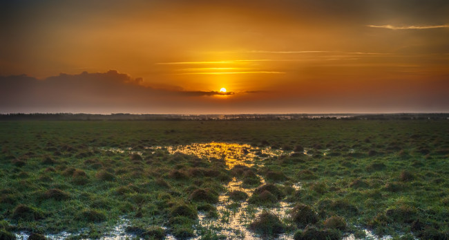 Обои картинки фото природа, восходы, закаты, рассвет