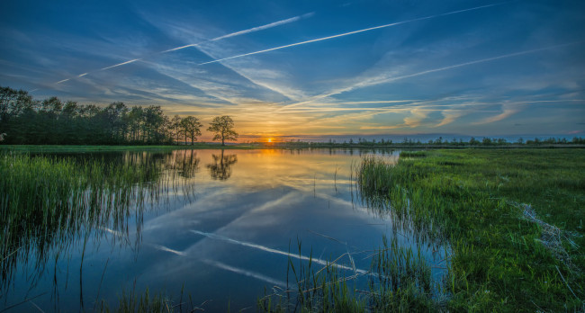 Обои картинки фото природа, восходы, закаты, рассвет