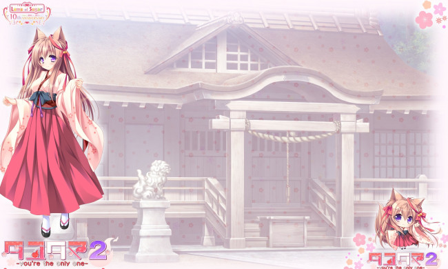 Обои картинки фото tayutama 2, аниме, tayutama,  kiss on my deity, взгляд, девушка, фон