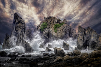 Картинка природа побережье берег море