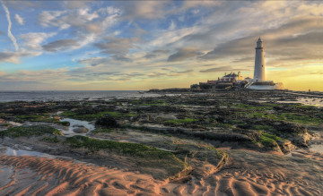 Картинка природа маяки маяк побережье