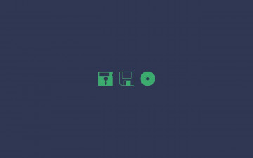 Картинка рисованное минимализм носители диск дискеты