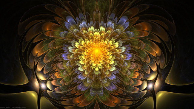 Обои картинки фото 3д графика, фракталы , fractal, узор, фон, цвета