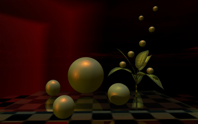 Обои картинки фото 3д графика, шары , balls, шары, фон