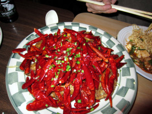 Картинка еда перец стручки острый