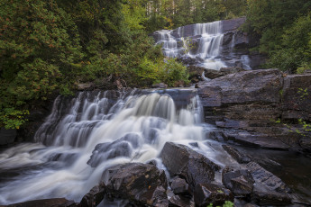 Картинка природа водопады простор