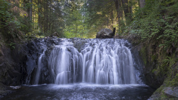 Картинка природа водопады простор