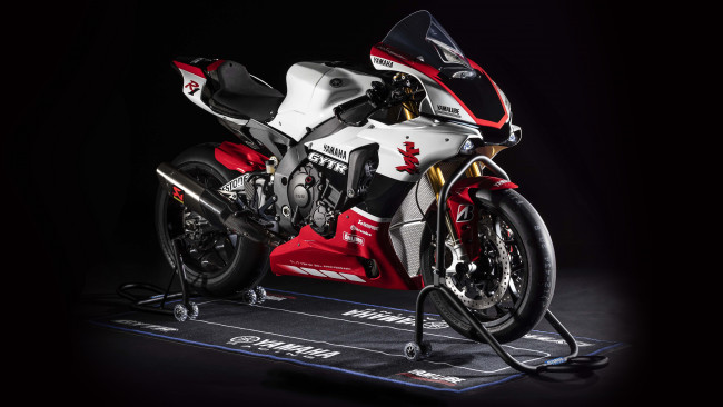 Обои картинки фото 2019 yamaha yzf-r1 gytr, мотоциклы, yamaha, r1, ямаха, мотоцикл, yzf, 2019, gytr
