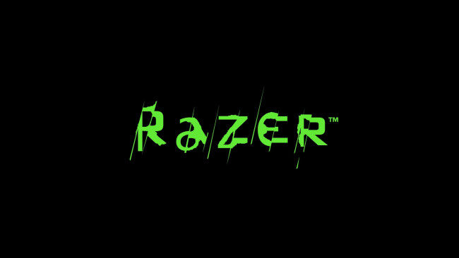Обои картинки фото компьютеры, razer, фон, логотип