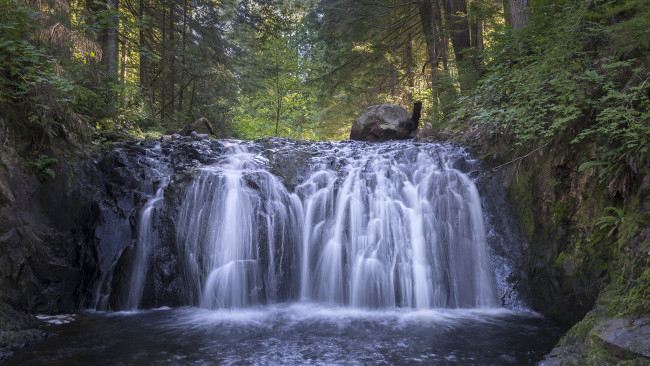 Обои картинки фото природа, водопады, простор