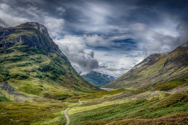 Обои картинки фото природа, горы, простор