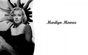 Картинка девушки marilyn+monroe актриса черно-белая блондинка