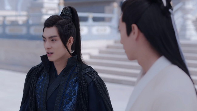 Обои картинки фото юй минъе, кино фильмы, dance of the phoenix, танец, феникса, ван, хаосюань, wang, hao, xuan