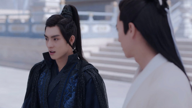 Обои картинки фото юй минъе, кино фильмы, dance of the phoenix, танец, феникса, ван, хаосюань, wang, hao, xuan