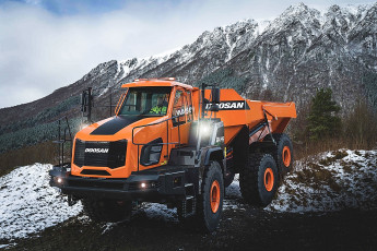 обоя техника, строительная техника, doosan