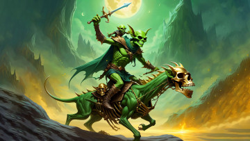 Картинка фэнтези нежить нейросети графика нейроарт ai art нейронные сети рисунки нейро искусство