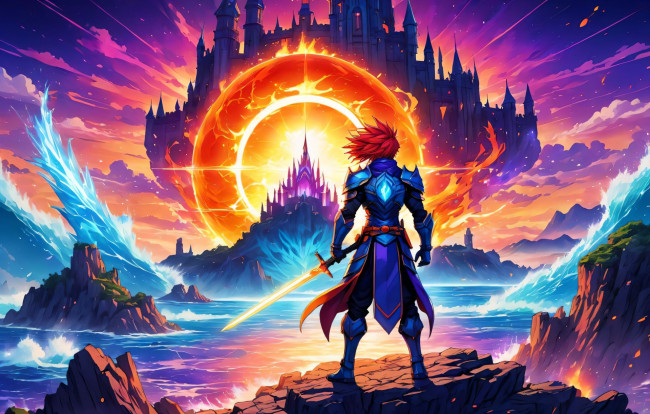 Обои картинки фото аниме, магия,  колдовство,  halloween, нейросети, графика, нейроарт, ai, art, нейронные, сети, рисунки, нейро, искусство