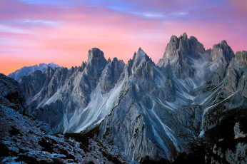 Картинка природа горы снег