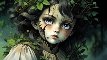 обоя фэнтези, девушки, нейросети, графика, нейроарт, ai, art, нейронные, сети, рисунки, нейро, искусство, нейрографика, graphics, neuroart, neural, networks, drawings, neuro, neurography