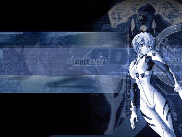 Обои картинки фото аниме, evangelion