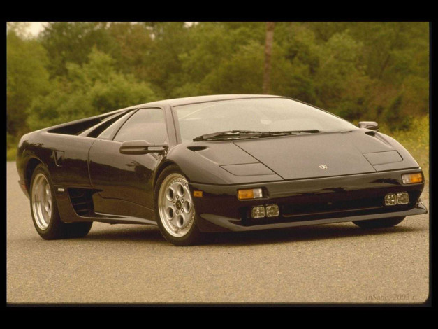 Обои картинки фото lamborghini, diablo, 003, автомобили