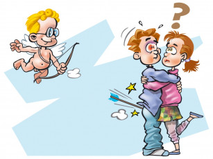 Картинка young love by japa рисованные люди