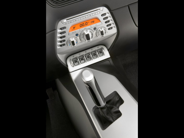 Обои картинки фото dodge, challenger, concept, console, автомобили, интерьеры