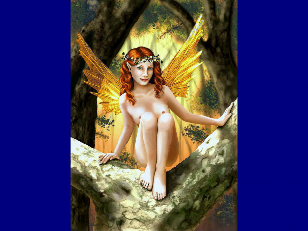 Обои картинки фото дневной, мотылек, v , фэнтези, феи