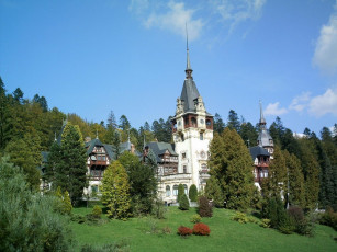 Картинка города замок пелеш румыния