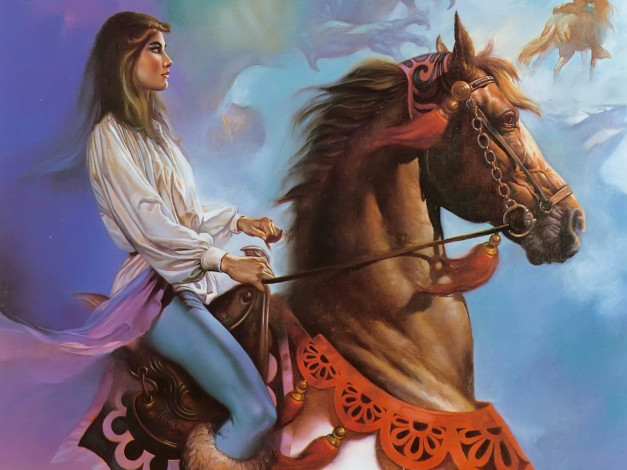 Обои картинки фото фэнтези, девушки