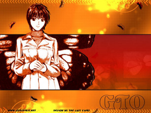 обоя аниме, gto