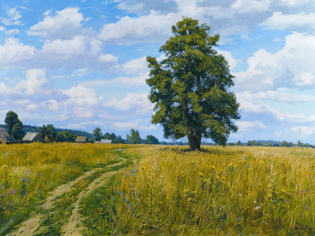 Обои картинки фото станислав, брусилов, рисованные