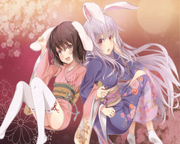 Обои картинки фото аниме, touhou